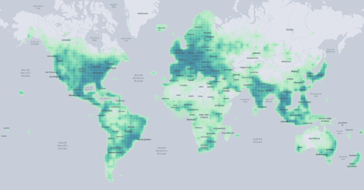 In-game map updated: OpenStreetMap data imported, notable changes all  around the globe